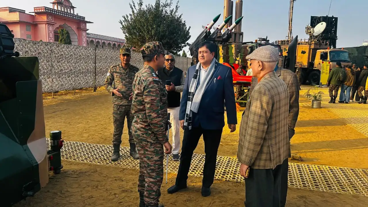 Rajendra Singh Shekhawat during public service